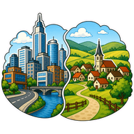 Präsentation — Stadt oder Land